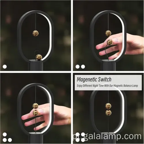 Lâmpada de mesa de balanço de Heng